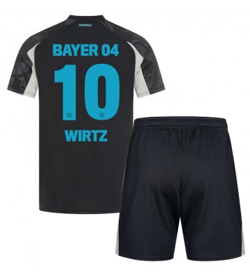 Bayer Leverkusen Florian Wirtz #10 Tredje Kläder Barn 2024-25 Kortärmad (+ Korta byxor)